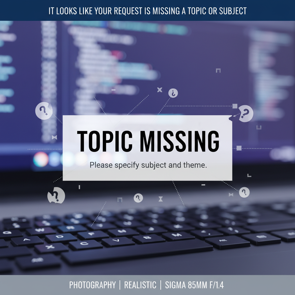 A request for a cover image prompt missing details about the subject, theme, or purpose.