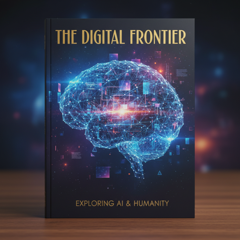 A striking, realistic book cover design featuring your chosen subject and an elegant title font.