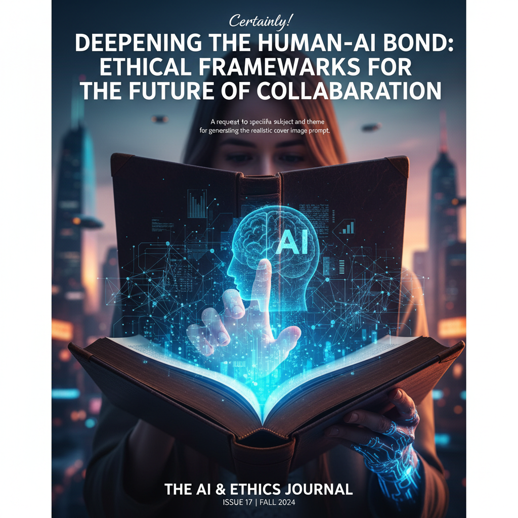 A request to specify the subject and theme for generating a realistic cover image prompt.